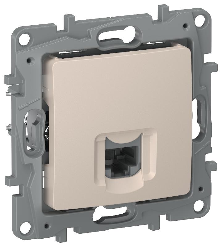 IEKETIKA Роз. комп. RJ45 кат.5Е UTP 6711411 песоч. | 6711411 | IEK — IEK (ИЭК)