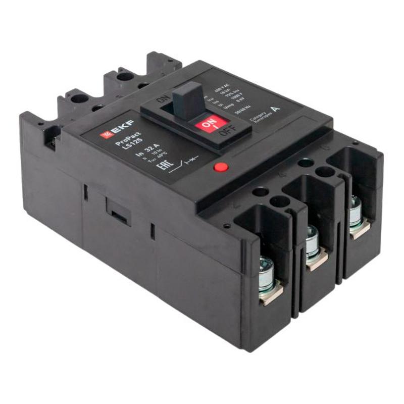Выключатель автоматический LS125 18кА 3P 32А ProPact | mccb-125-18-3-32-ls | EKF — миниатюра 13