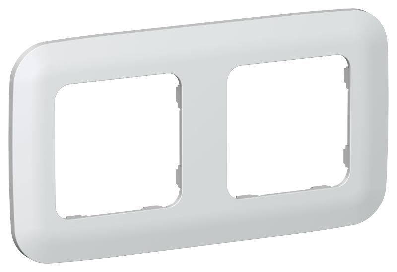 FLITE Artistic Рамка 2-ая РУ-2-А-ФлЖ жемчуг | FI-M22-31-20-K36 | IEK — миниатюра 1
