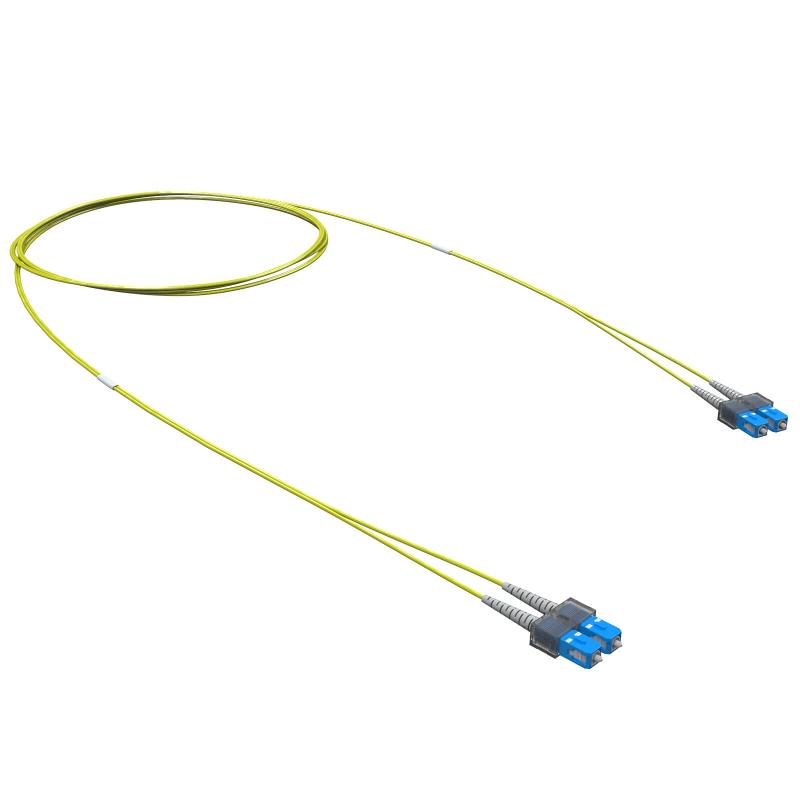 Оптический коммутационный шнур Duplex SC-UPC/SC-UPC, 9/125 OS2, 5 м | RNPC9DCUCU5 | DKC — DKC (ДКС)
