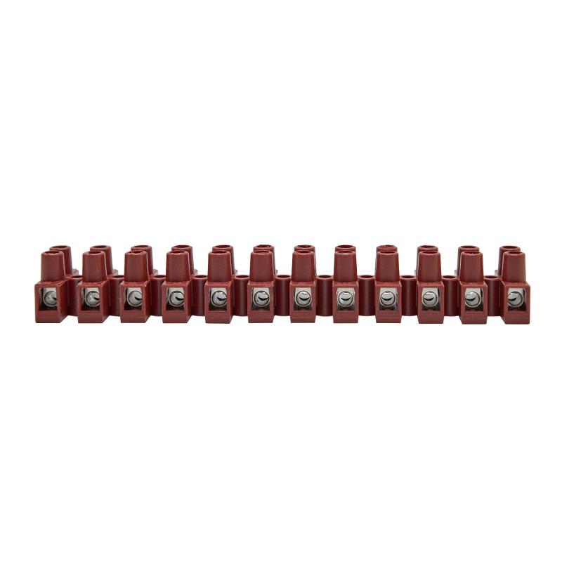 Колодка клеммная фибергласс ЗВИ 12р 150 град С. 450V 32A 4мм.кв. | 43312FV | DKC — миниатюра 3