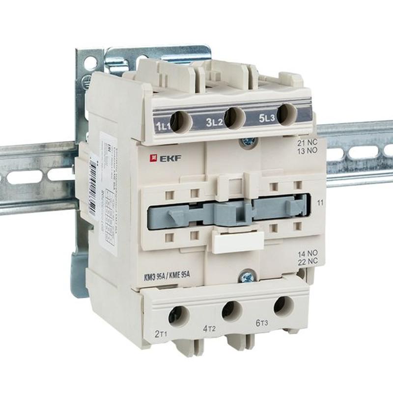 Контактор малогабаритный КМЭ 95А 380В NO+NC EKF PROxima | ctr-s-95-380 | EKF — миниатюра 13