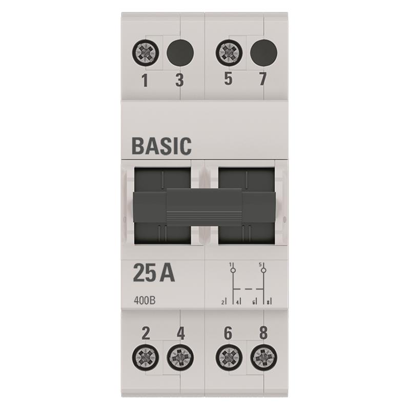 Переключатель трехпозиционный 2P 25А EKF Basic | tps-2-25 | EKF — миниатюра 2