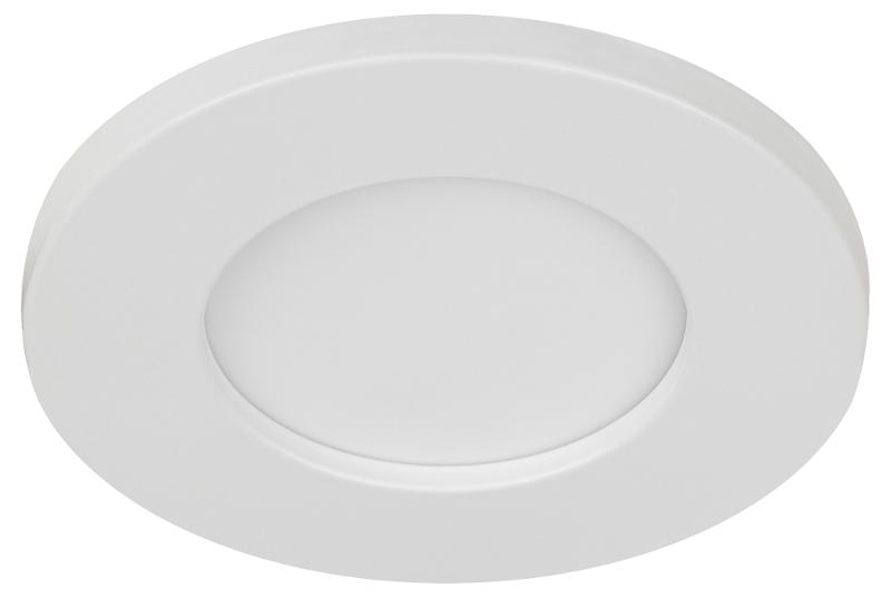 Светильник светодиодный встраиваемый LED 1-3-4K круглый LED 3W 220V 4000K | Б0031154 | ЭРА — миниатюра 3