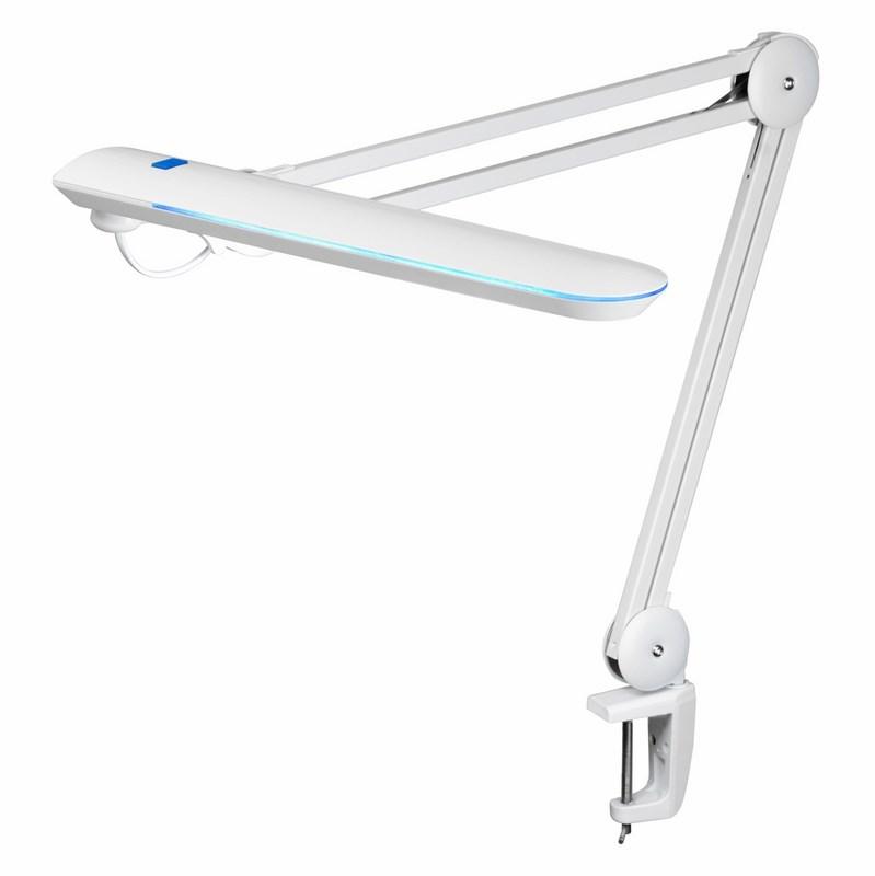 Настольная бестеневая лампа на струбцине , 60 LED, Blue Stream, белая | 31-0407 | REXANT — фото 1 | Sento