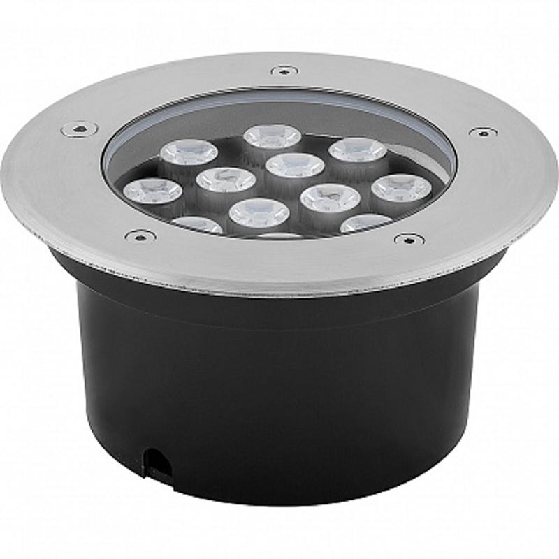 SP4114 Светильник тротуарный,12LED холодный белый,12W,180*H90mm,вн.диаметр:150mm,IP67 | 32022 | FERON — Feron