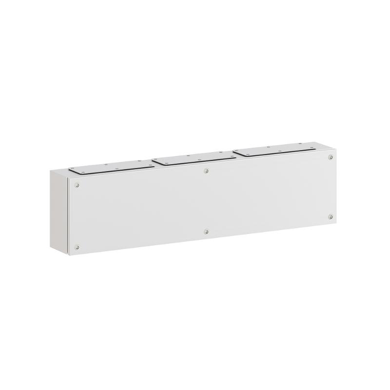 Корпус клеммный металлический SDE ВхШхГ 800x200x120 мм с фланцами | R5SDE8212F | DKC — миниатюра 1