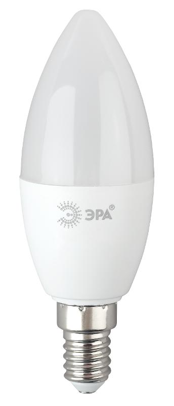 Лампа светодиодная ЭКО LED B35-10W-865-E14 R (диод, свеча, 10Вт, хол, E14) | Б0045337 | ЭРА — миниатюра 3