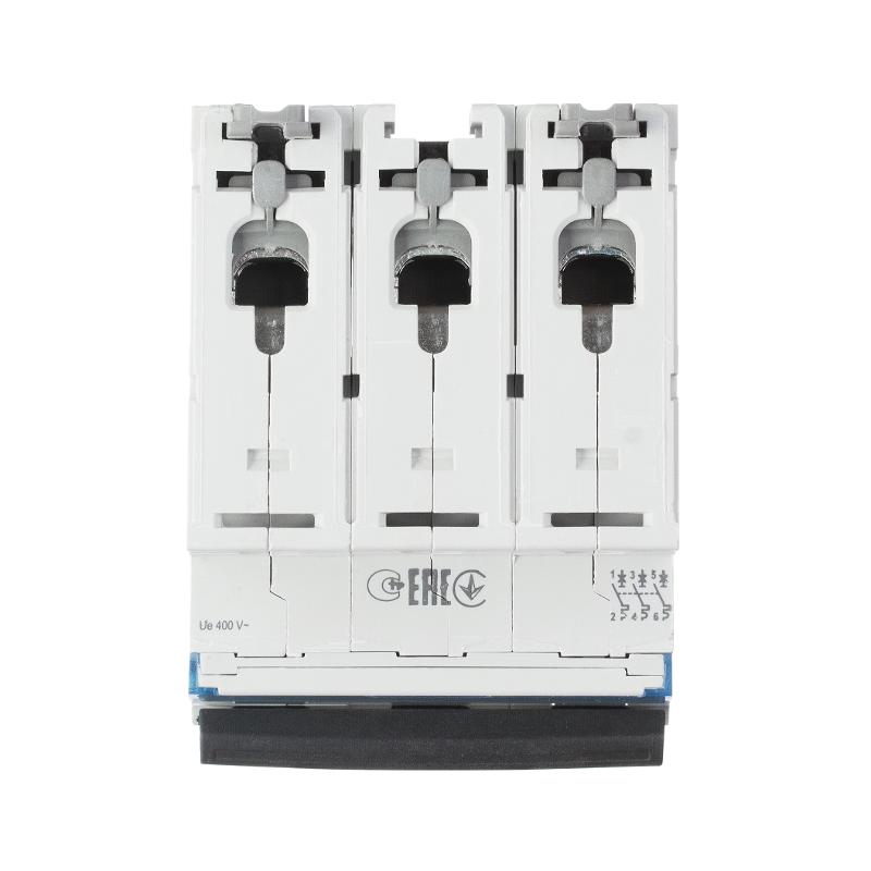Выключатель автоматический трехполюсный DX3-E 6000 3А C 6кА — миниатюра 6