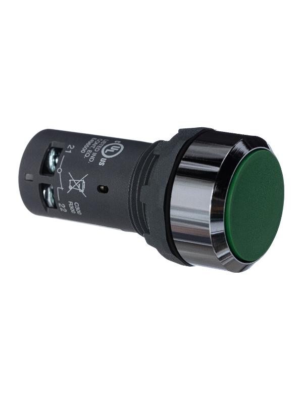 Кнопка CP1-30G-11 зеленая без фиксации 1НО+1HЗ | 1SFA619100R3072 | ABB — миниатюра 5