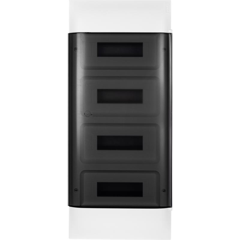 Practibox S Пластиковый щиток Встраиваемый 4X12 Дымчатая дверь | 135554 | Legrand — Legrand