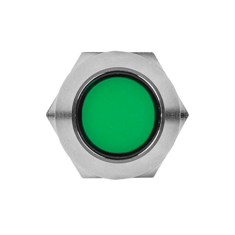 Лампа зеленая сигнальная S-Pro67 19 мм 24В PROxima | s-pro67-322 | EKF — миниатюра 6