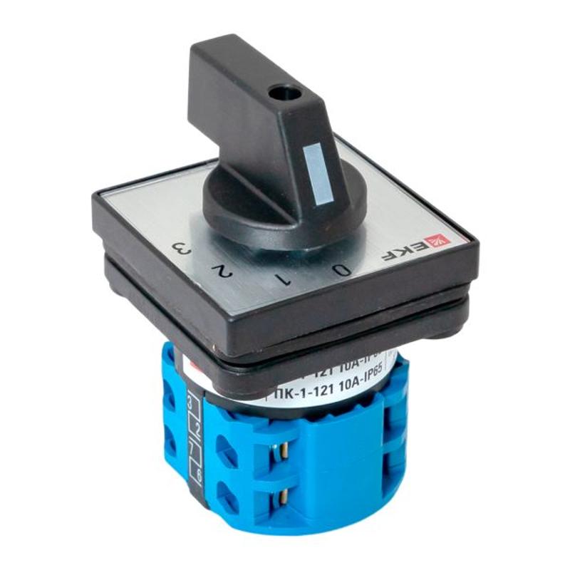 Переключатель кулачковый ПК-1-121 10А 1P «0-1-2-3» IP65 | pk-1-121-10-65 | EKF — миниатюра 11