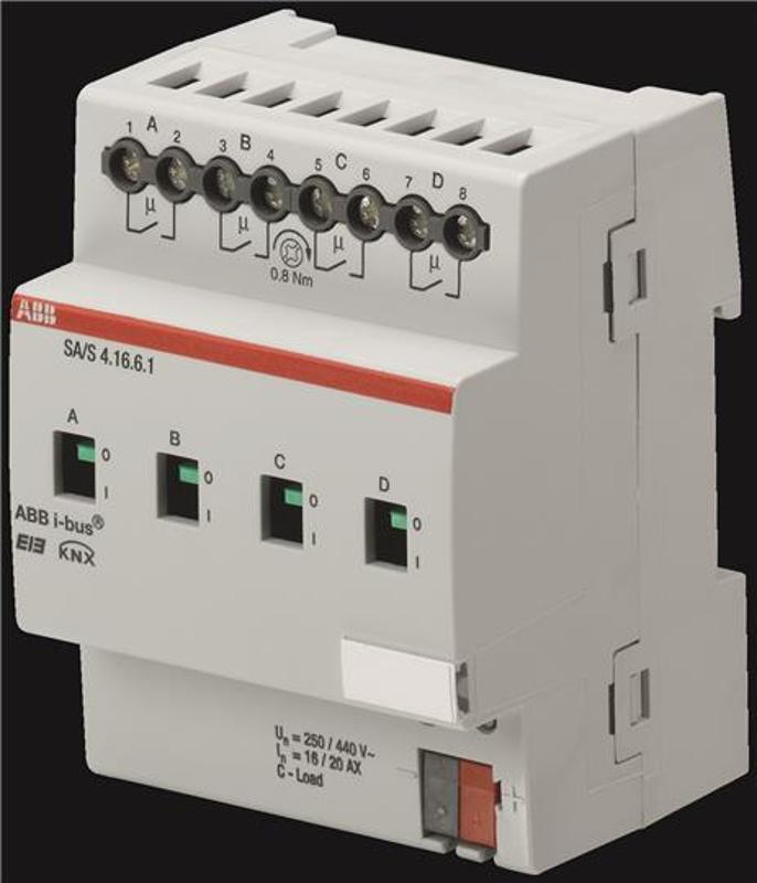 SA/S 4.16.6.1 Выход бинарный 4-х к., 16/20А, изм. тока | 2CDG110113R0011 | ABB — ABB