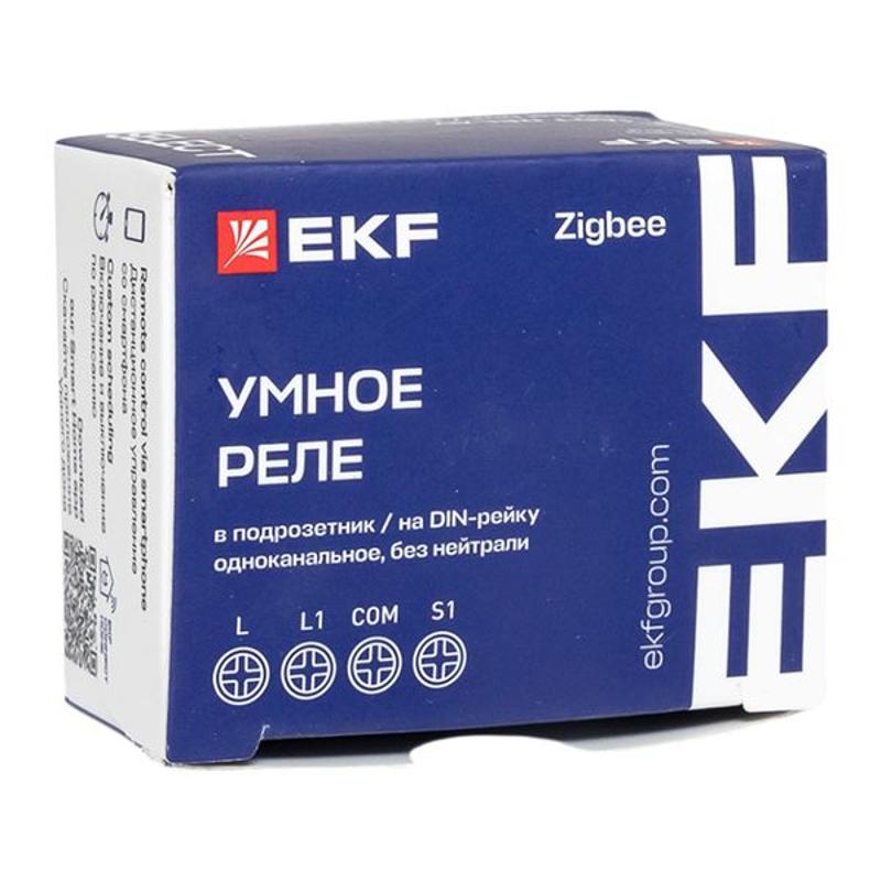 Умное реле в подрозетник 1-канальное без нейтрали Zigbee EKF Connect Select | ssh-1g-zb-nn | EKF — миниатюра 11