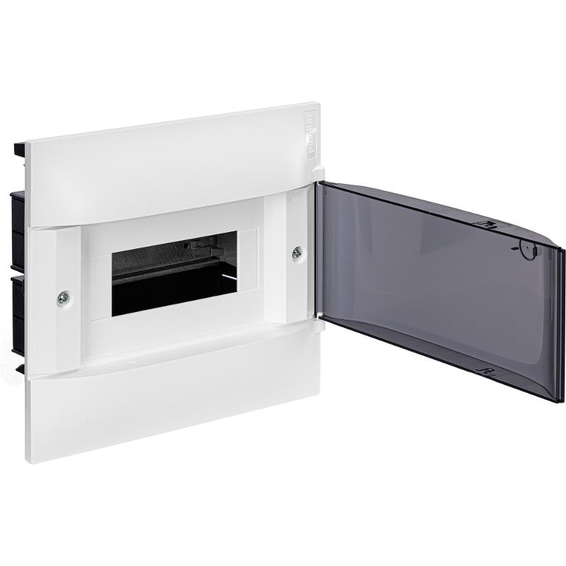 Practibox S Пластиковый щиток Встраиваемый 1X8 Дымчатая дверь — миниатюра 2