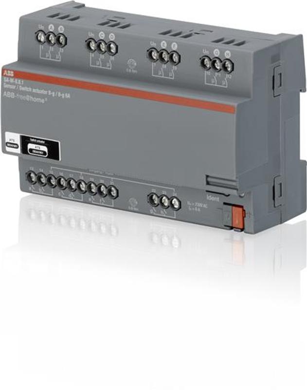 SA-M-8.8.1 Релейный активатор/бинарный вход, 8-канальный, 6А|2CDG510007R0011| ABB — ABB