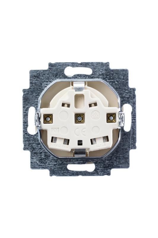ABB Basic 55 Сл. кость Розетка с/з | 2011-0-3857  | 2CKA002011A3857 | ABB — миниатюра 3