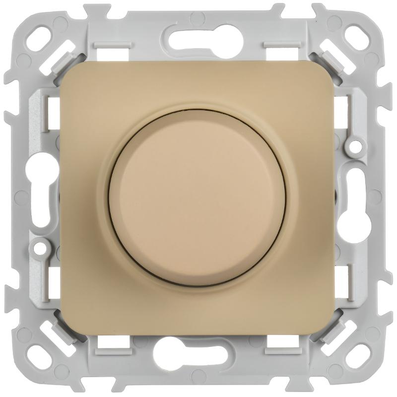 FLITE Светорегулятор проходной TRIAC (для ламп накаливания и галогеновых ламп) 550Вт СС26-5-12-ФлХ хаки | FI-D23-0550-P-K59 | IEK — миниатюра 2