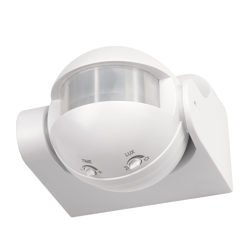 Датчик движения PMS-IR 009 1200Вт 180° 12м WH IP44 | .5012912 | Jazzway — миниатюра 3