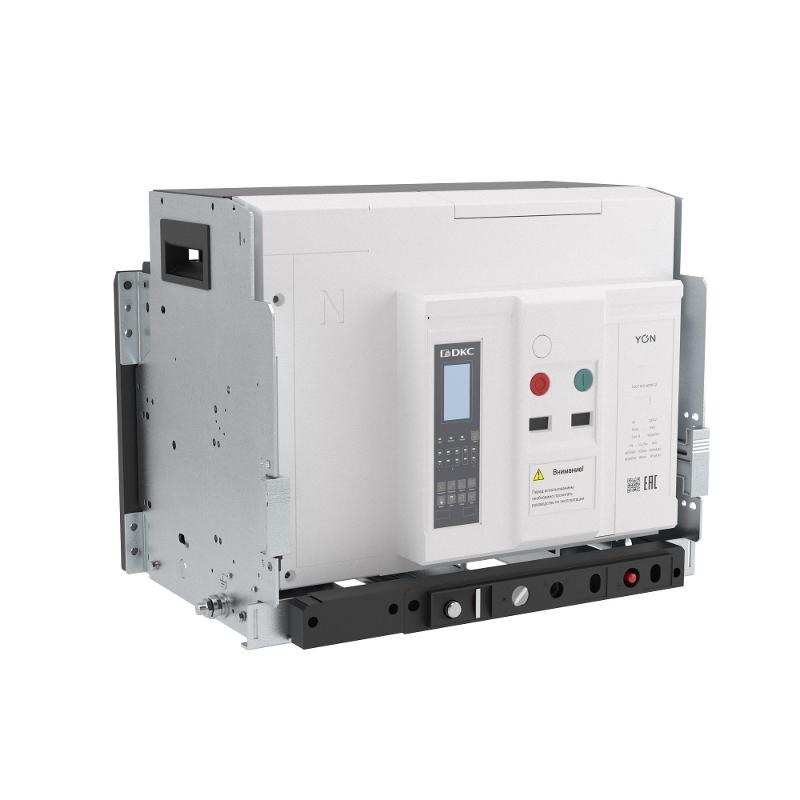Воздушный автоматич. выкл. YON pro ANX40X 4P 4000 А 100 кА, тип. M, расц. ETE, выкат., гор. подкл., упр. 220 В AC | ANX40XM4DH622200K | DKC — миниатюра 1