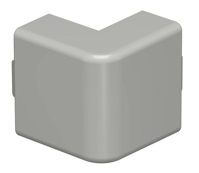 Крышка внешнего угла кабельного канала WDK 15x40 мм (ПВХ,серый) (WDK HA15040GR) | 6158366 | OBO Bettermann — OBO Bettermann