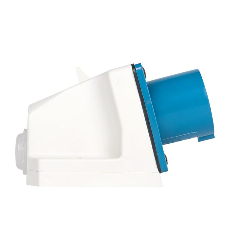 Вилка стационарная 513 2Р+РЕ 16А 220В IP44 EKF PROxima | ps-513-16-220 | EKF — миниатюра 3