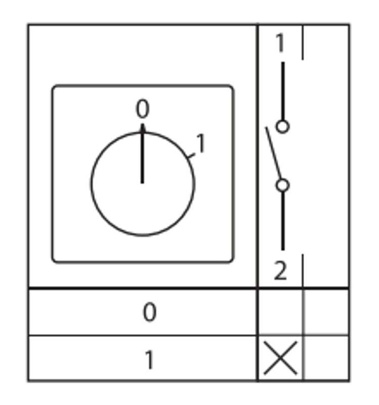 Переключатель кулачковый ПК-1-11 10А 1P "0-1" EKF PROxima | pk-1-11-10 | EKF — миниатюра 30