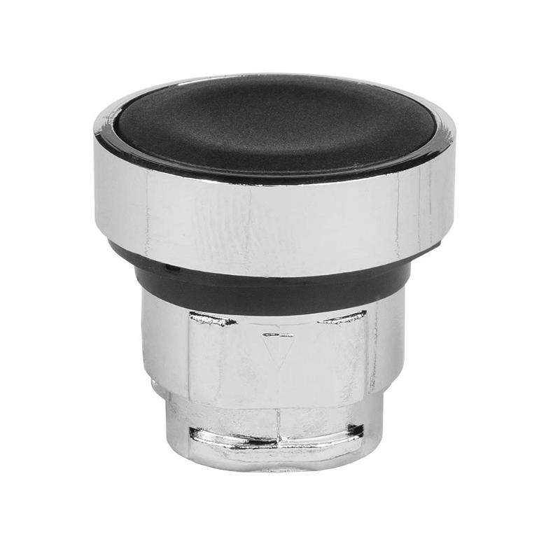 Головка кнопки OptiSignal D22 A4-P-2 черная металл ZB4BA2 |332213| КЭАЗ — фото 1 | Sento