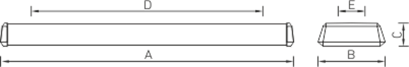 Светильник люминесцентный линейный ЛПО/ЛСО TOP 236 HF 2х36Вт Т8 G13 ЭПРА IP20 | 1051000050 | Световые Технологии — миниатюра 2