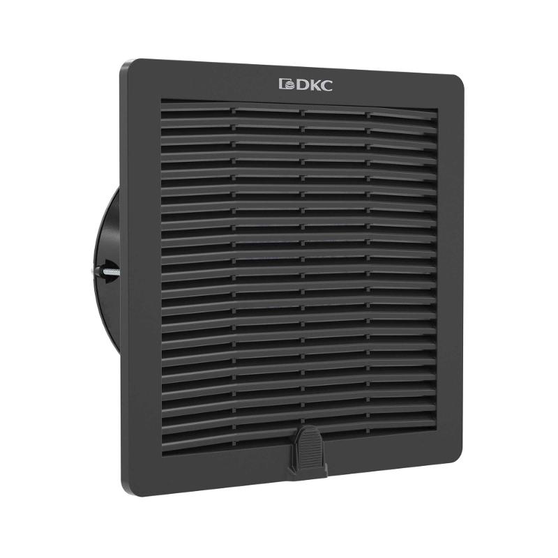Вентилятор с фильтром RV 100/105 м3/ч, 230 В, 205x205 мм, IP54, RAL9005 | R5RV13230B | DKC — DKC (ДКС)