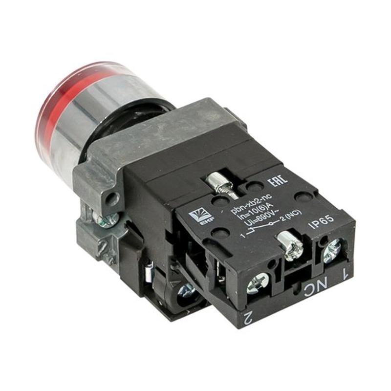 Кнопка BA42 с подстветкой 230В красная NC IP65 PROxima | xb2-bw42-230-65 | EKF — миниатюра 7