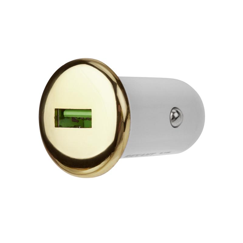 Зарядное устройство в прикуриватель REXANT USB, 5V, 1000mA, белое |16-0281 | REXANT — фото 1 | Sento