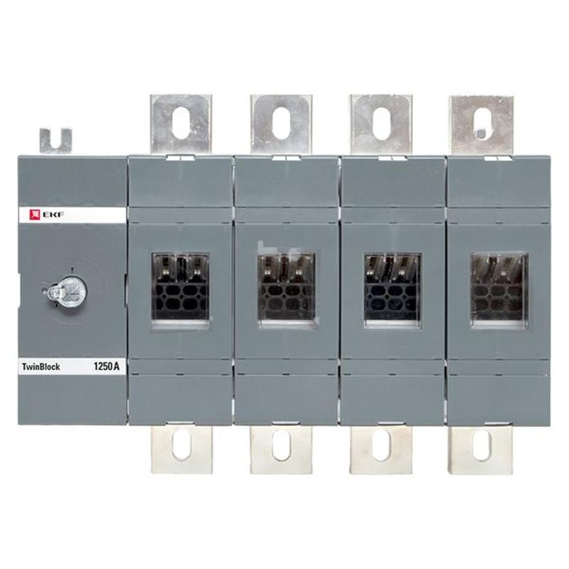 Рубильник 1250A 4P без рукоятки управления TwinBlock | tb-s-1250-4p | EKF — миниатюра 10