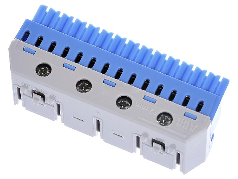 Клеммник самозажимной N14x4+4x25мм ZK144B|1SPE007715F9705| ABB — миниатюра 2
