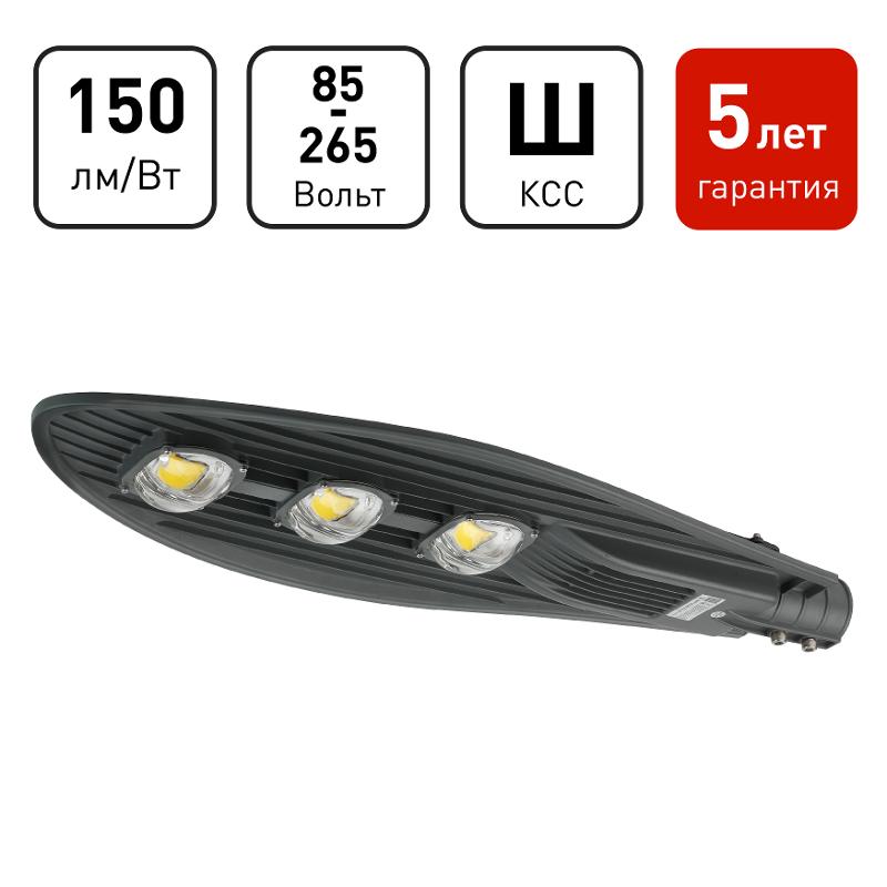 Светильник светодиодный консольный уличный ДКУ SPP-5-150-5K-W 150Вт 5000К IP65 22500Лм IP65 | Б0029445 | ЭРА — ЭРА (Энергия света)