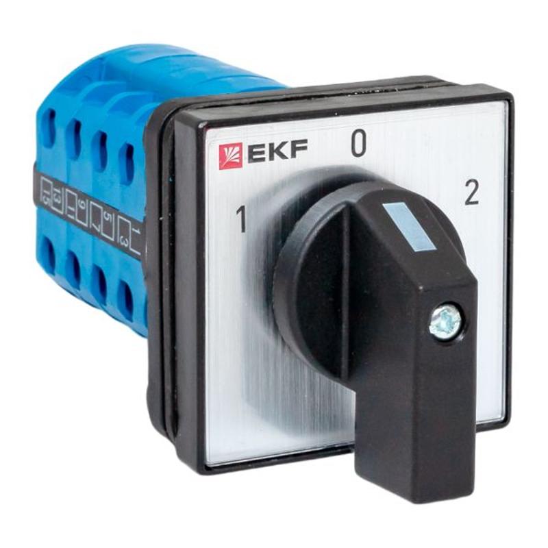 Переключатель кулачковый ПК-1-24 10А 4P «1-0-2» IP65 | pk-1-24-10-65 | EKF — миниатюра 1