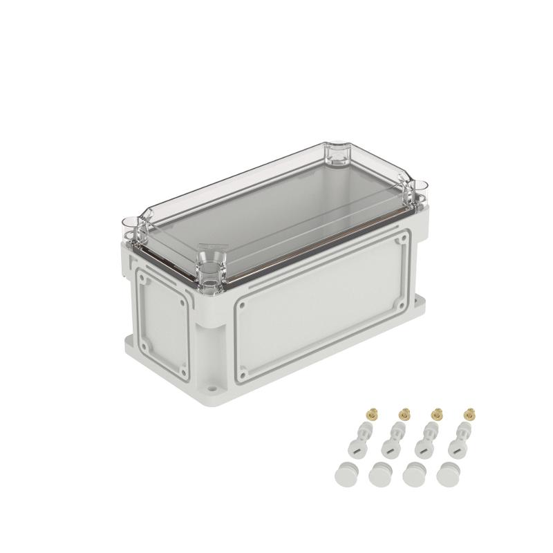 Корпус пластиковый RAM box IP67 300х150х160 мм (высота крышки 35) стенка с выбивными фланцами прозрачная крышка | 531311 | DKC — DKC (ДКС)