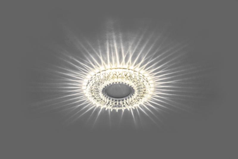 Светильник встраиваемый с белой LED подсветкой CD900 потолочный MR16 G5.3 белый | 28843 | Feron — миниатюра 3