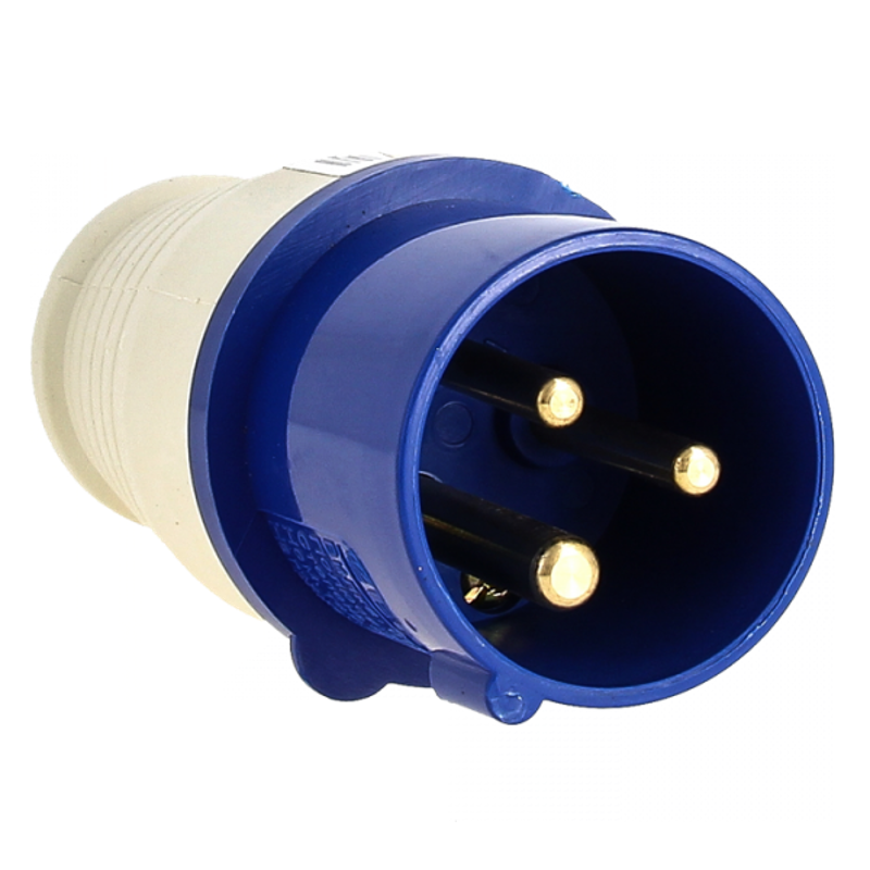 Вилка переносная 023 2Р+РЕ 32А 220В IP44 EKF PROxima | ps-023-32-220 | EKF — EKF