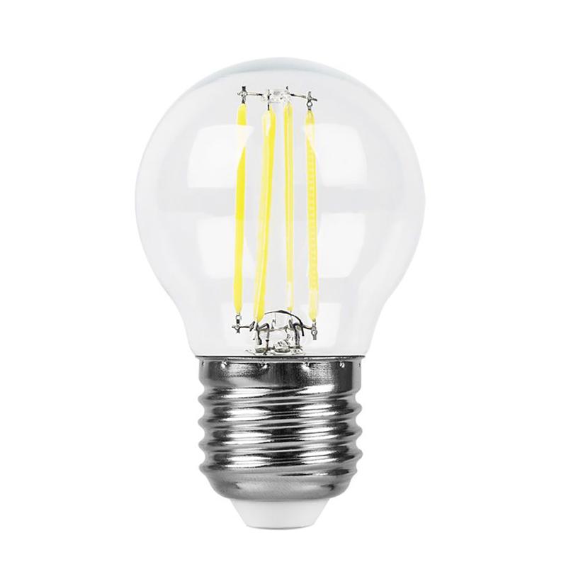 Лампа светодиодная, (7W) 230V E27 6400K, LB-52 — миниатюра 2