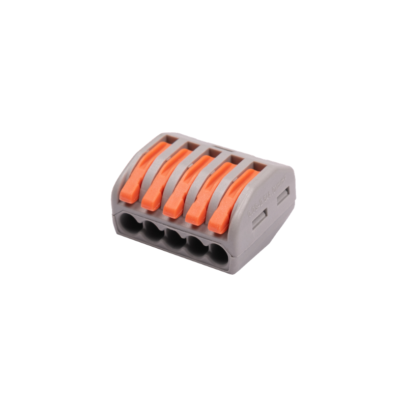 Клемма монтажная  рычажного соединения PTC-5P 222-415 BL/5 450V 32A 0,08-2,5(4.0)mm2 / 5 шт./  |5050761| Jazzway — Jazzway