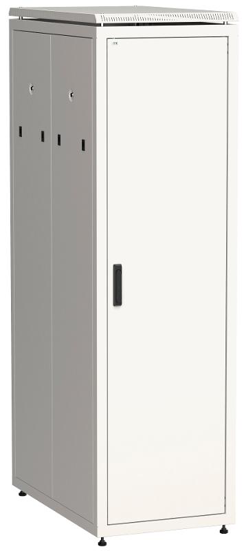 Шкаф сетевой 19" LINEA N 38U 600х1000 мм металлическая передняя дверь серый | LN35-38U61-M | ITK — ITK