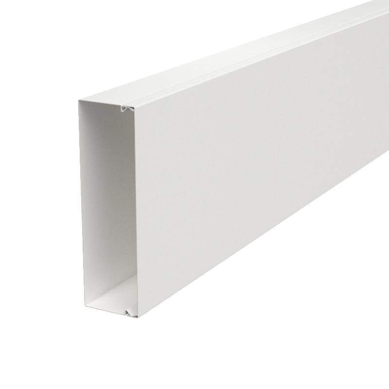 Металлический кабельный канал LKM 60x200x2000 мм (сталь,белый) (LKM60200RW) | 6248667 | OBO Bettermann — миниатюра 1