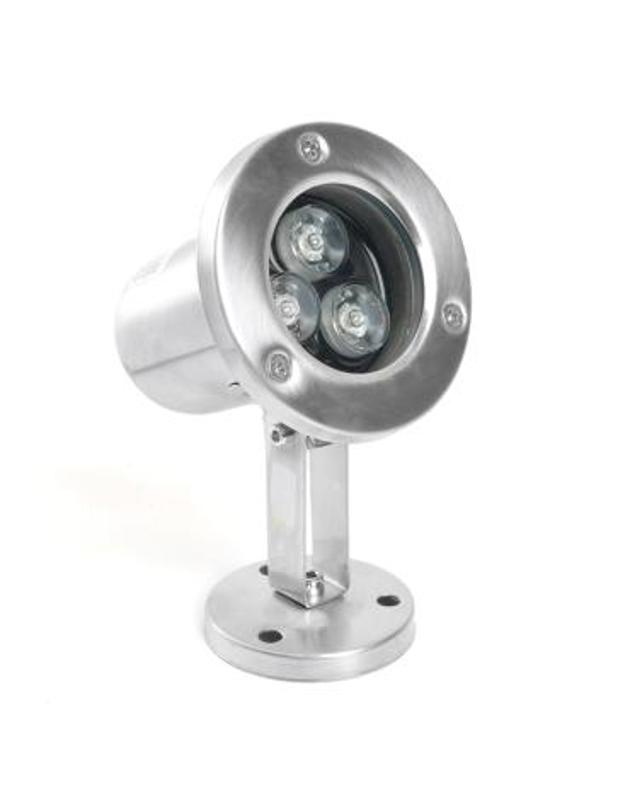 Прожектор светодиодный стационарный, 80*80*130mm, IP68 3W AC/DC24V 2700К ,LL-822 | 48456 | FERON — Feron