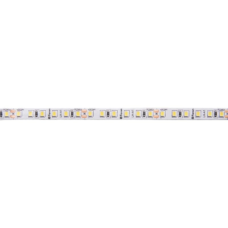 Лента светодиодная LS501, 120SMD(2835)/м 11Вт/м 24V 5000*8*1.22мм 3000К | 41056 | Feron — миниатюра 1
