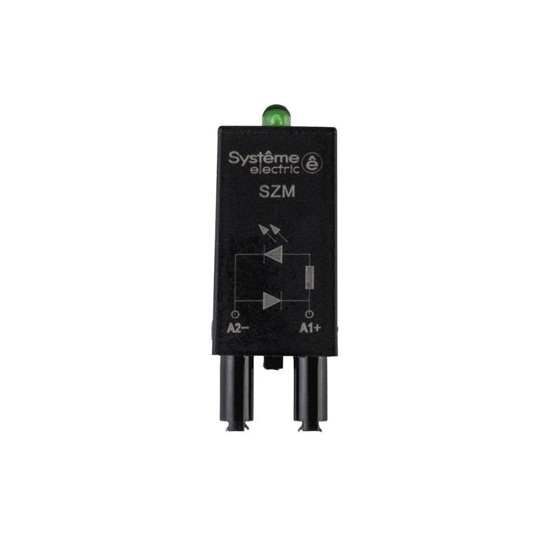 Защитный модуль диод+LED 110/240VDC | SZM031FPD | SE — Systeme Electric