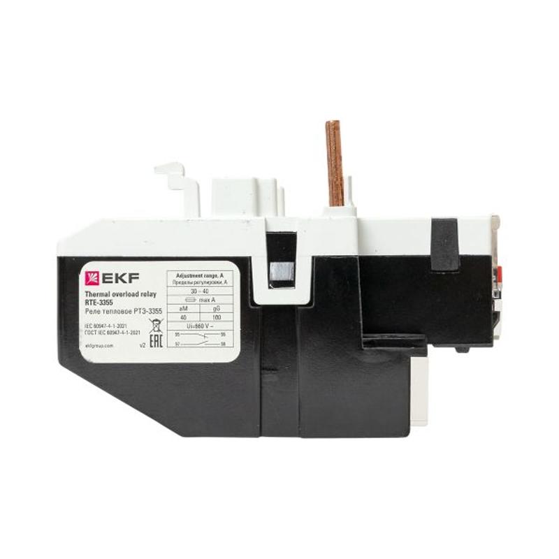 Реле тепловое РТЭ-3355 30-40А EKF PROxima | rel-3355-30-40 | EKF — миниатюра 3