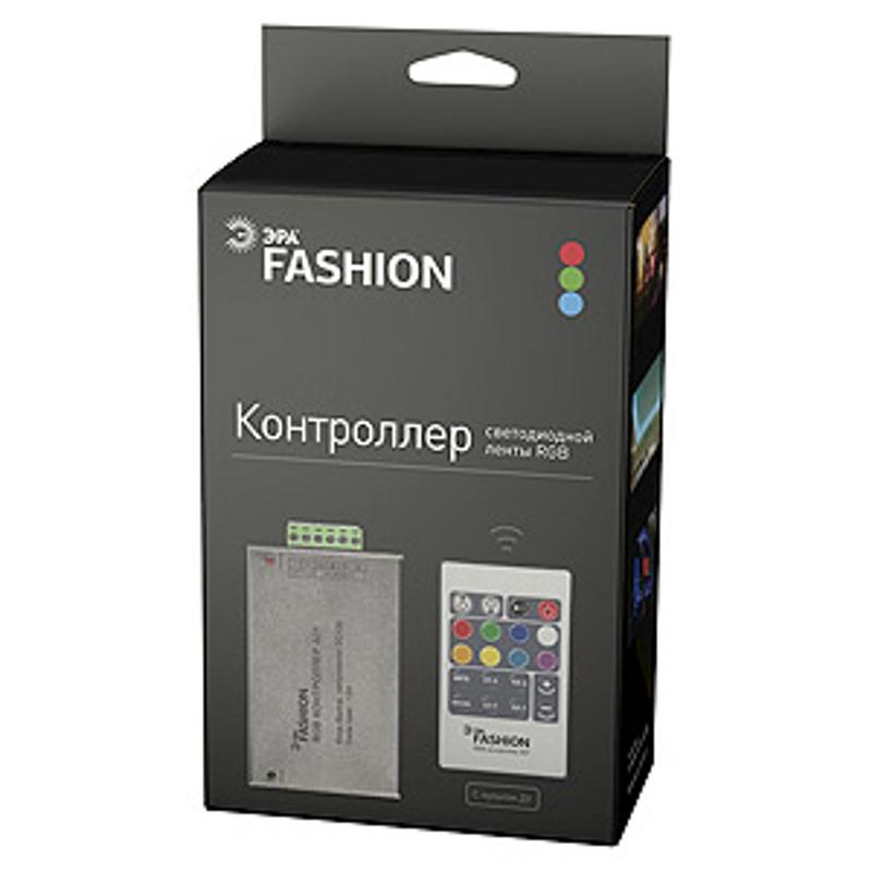 Контроллер для светодиодной ленты RGB controller-12-A01-RF на 12В пульт | C0043982 | ЭРА — миниатюра 2