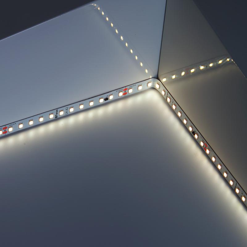 Лента светодиодная LS520, 120SMD(2835)/м 9.6Вт/м 24V 20000*10*1.22мм 4000К | 41277 | Feron — миниатюра 2